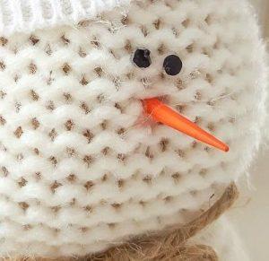 snežak, Naredi sam: snežak iz starega puloverja