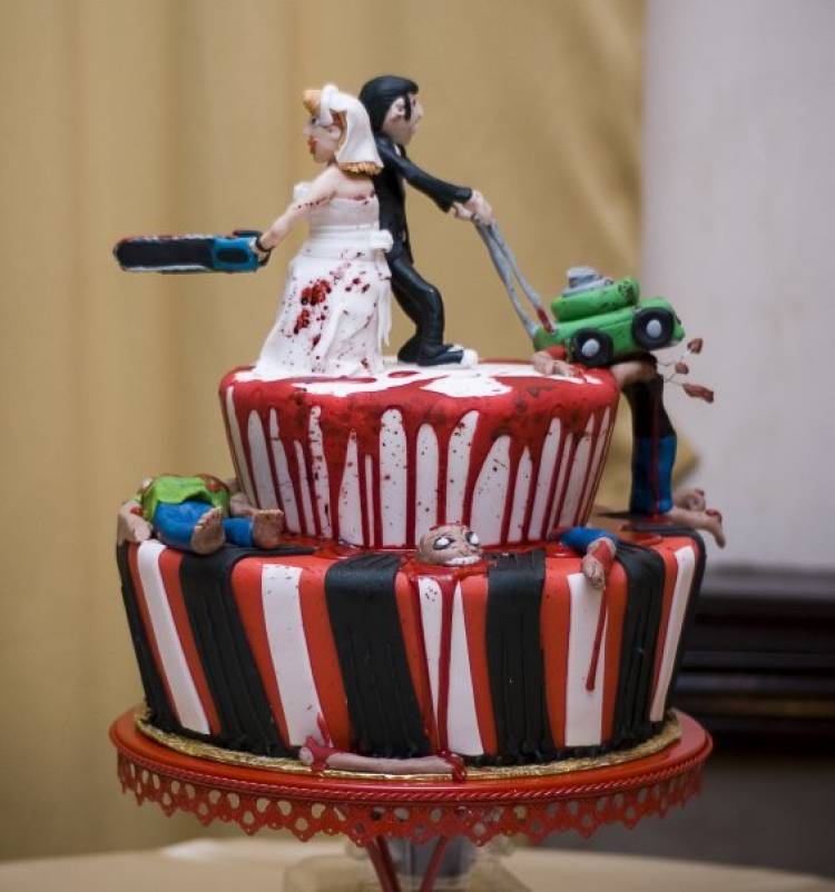 Poročna torta, Najbolj nenavadne poročne torte vseh časov
