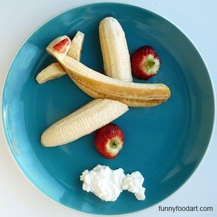 banana, Zabavni in prikupni bananini prigrizki