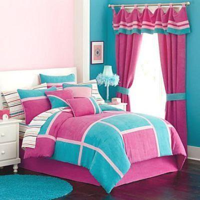 Ideje za sobo, Ideje za sobo v rožnato-turkiznem slogu