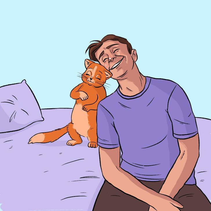 mačka, 10 načinov s katerimi vam mačka pove, da vas ima rada