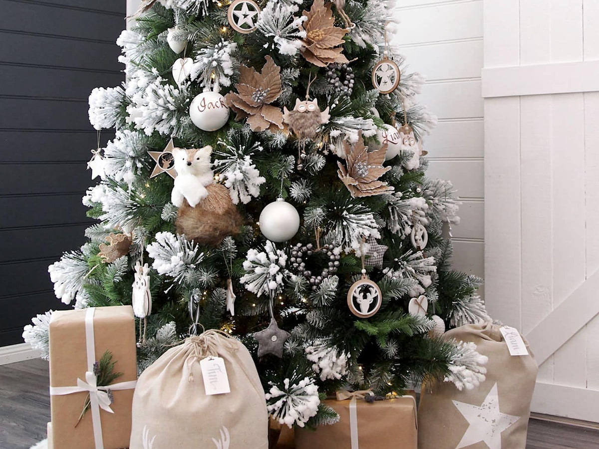 5 idej za božično dekoracijo dnevne sobe