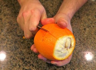 lupljenje pomaranče