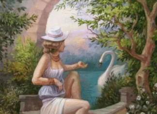 optična iluzija moški na sliki