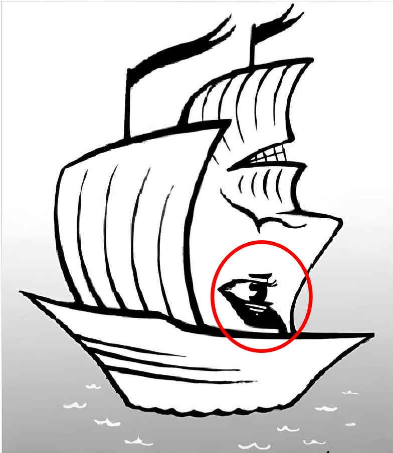 Optična iluzija: Poiščite skritega mornarja na sliki v 6 sekundah!
