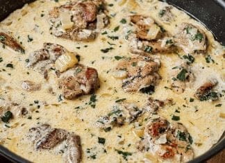 piščančja bedra v omaki