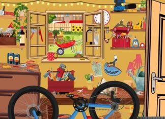 Optična iluzija: Na voljo imate 20 sekund, da najdete rdeč izvijač optična-iluzija