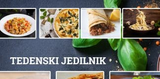 tedenski jedilnik