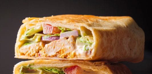 piščančji-wrap