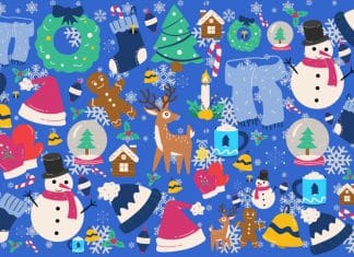 Optična iluzija: Le tisti s popolnim vidom najdejo vseh 5 skritih daril 5-skritih-daril-optična-iluzija