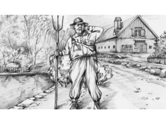 Optična iluzija: Vsi lahko vidimo kmeta – vendar imate visok IQ, če lahko najdete njegovo ženo v 19 sekundah optična iluzija