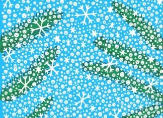 Optična iluzija: Le tisti z visokim IQ-jem bodo na sliki našli snežaka v 10 sekundah optična iluzija