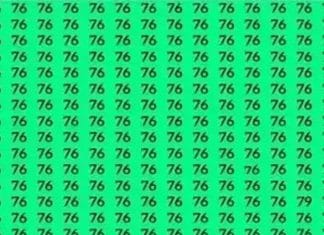 Optična iluzija: Če je vaš vid odličen, boste drugačno število našli v 5 sekundah optična-iluzija-številke