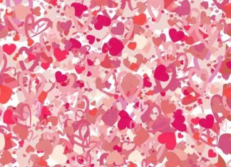 Optična iluzija: Vam uspe med srci najti skriti prstan? optična-iluzija-srca