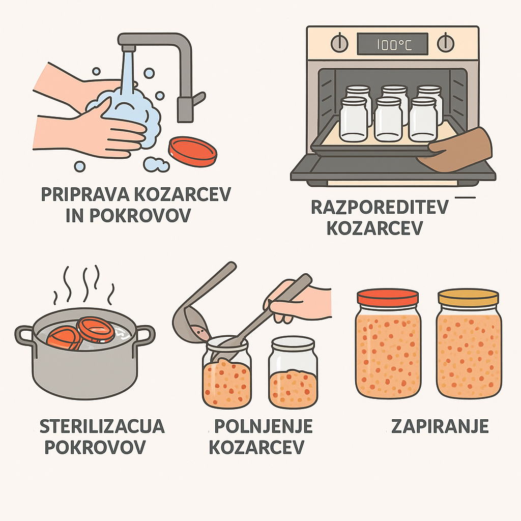 Najlažji način sterilizacije kozarcev za vlaganje: tako se ozimnica zagotovo ne bo pokvarila