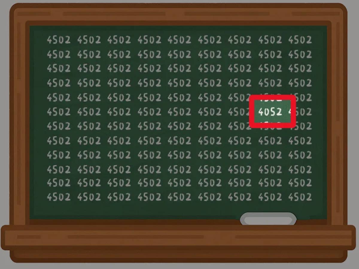 Samo 1 odstotek ljudi najde liho številko v manj kot 10 sekundah – ste med njimi?