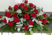 ikebana nagrobni aranžma