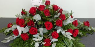 ikebana nagrobni aranžma