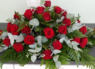 ikebana nagrobni aranžma