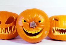 Naredi sam: Resnično strašljiva buča, ki bo vnesla pravi čar to noč čarovnic strašljiva-buča