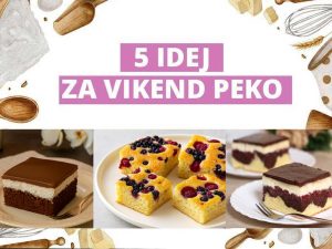 Ideje za vikend peko: Razvajajte svoje domače s temi slaščicami #8