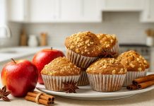 Popolni za jesenske večere: Mehki, dišeči in slastni mafini z jabolkom in cimetom cimetovi-muffini