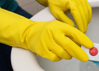 Brez dragih čistil: Tako s tableto za posodo očistite straniščno školjko čiščenje-školjke-s-tableto-za-pomivalca