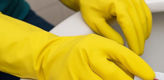 čiščenje-školjke-s-tableto-za-pomivalca