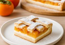 Kakijeva pita s skuto: sočna jesensko-zimska sladica, ki navduši vsakogar kakijeva-pita-s-skuto