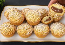 Hrustljavi čokoladni kolački, ki jih pripravite v nekaj minutah kolački