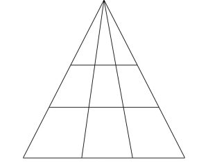 Optična iluzija: Vam uspe prešteti vse trikotnike na sliki?