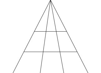 Optična iluzija: Vam uspe prešteti vse trikotnike na sliki? optična-iluzija-trikotniki