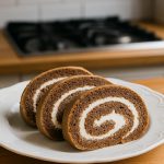 Sočna biskvitna rolada z marmelado in kislo smetano, narejena brez kompliciranja