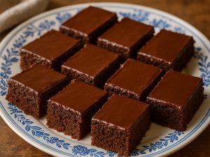 Mehko pecivo z orehi in čokoladno glazuro, ki vedno uspe