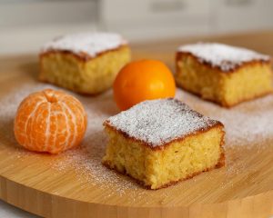 Hitro pecivo z mandarinami iz sestavin, ki jih imate doma