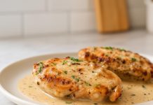 piščanec-v-česnovi-omaki