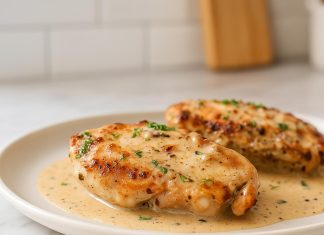 piščanec-v-česnovi-omaki