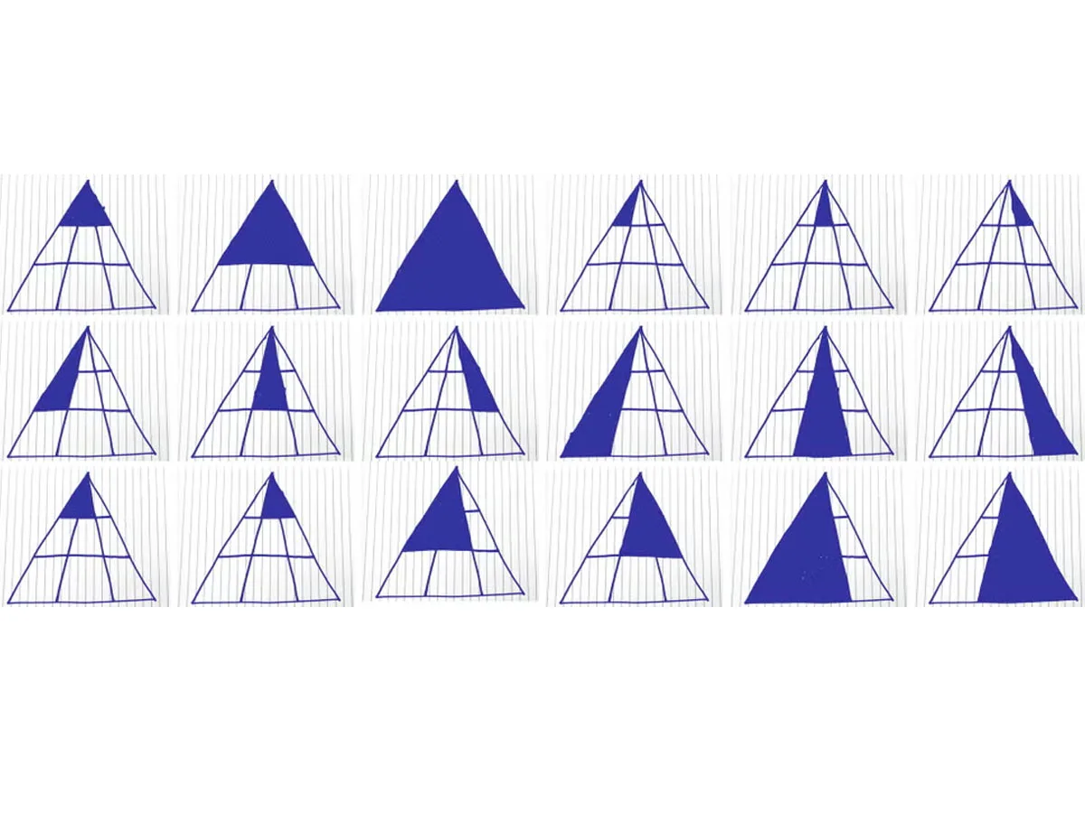 , Optična iluzija: Vam uspe prešteti vse trikotnike na sliki?