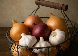 shranjevanje-česna-in-čebule
