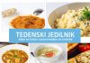Tedenski jedilnik: Ideje za kosilo za tekoči teden #138 tedenski-jedilnik