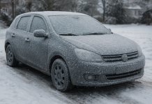 Seznam stvari, ki jih nikoli ne puščajte v vozilu, ko se začne hladno vreme zamrznjen avto