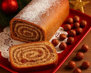 Recept: Ajdova potica z lešnikovim nadevom – praznična klasika z bogatim okusom