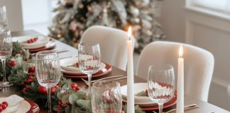 dekoracija-božične-mize