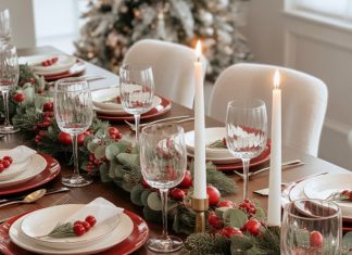 dekoracija-božične-mize