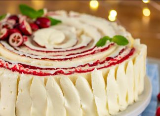 vanilijeva-božična-torta