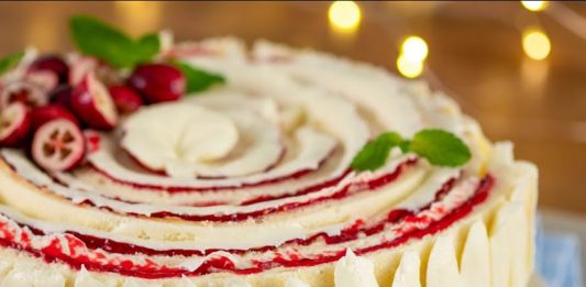 vanilijeva-božična-torta