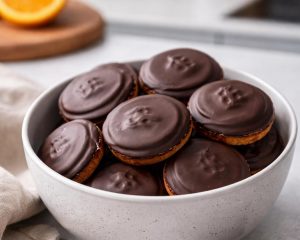 Recept za domače Jaffa piškote, ki prekašajo kupljene