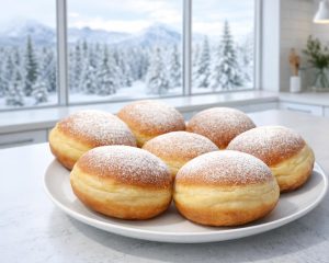 Kako speči zlate krofe z značilnim belim obročem (kot to najbolje znajo naše babice)
