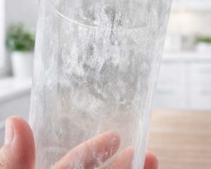 To je trik, s katerim se hitro znebite lis na kozarcih