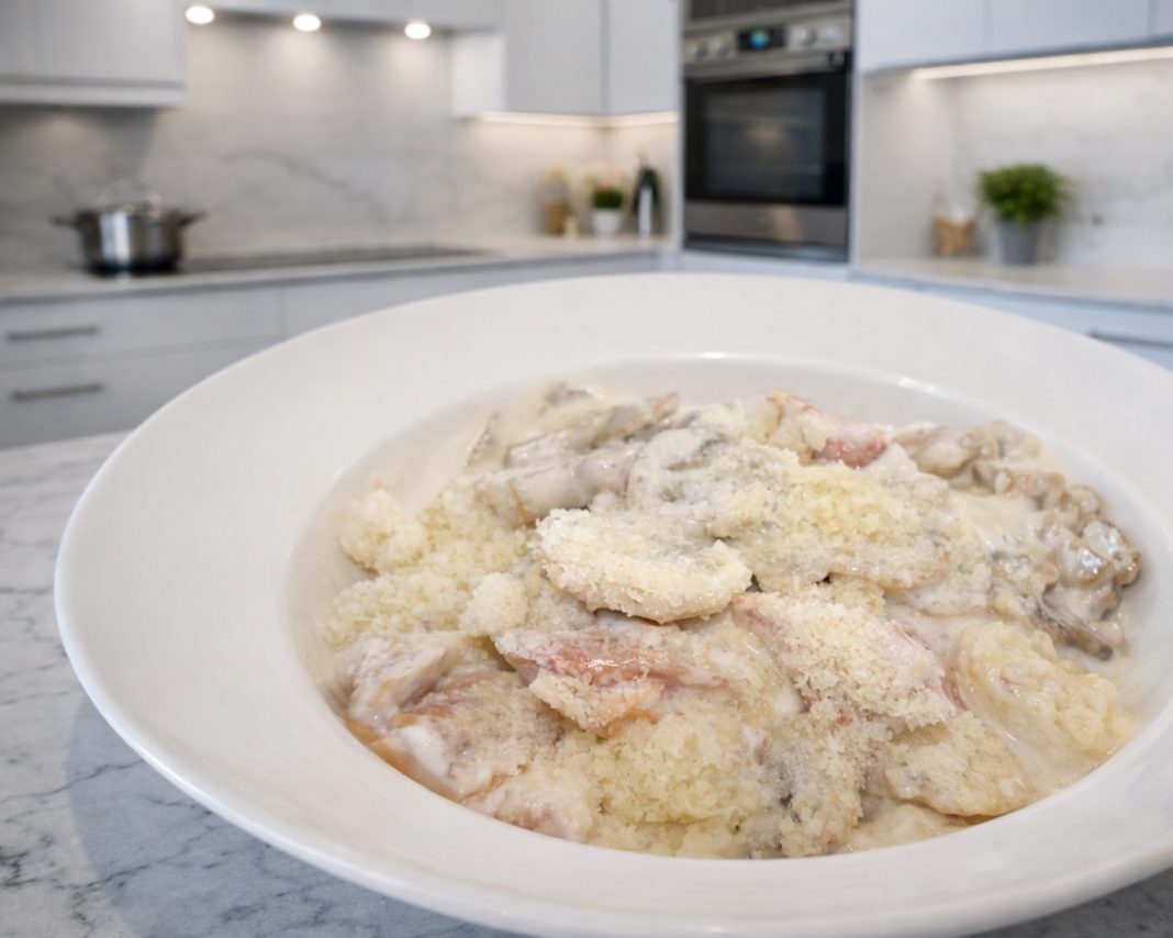 njoki-s-pršutom-in-šampinjoni